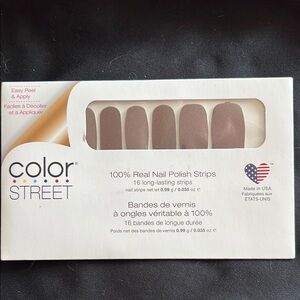 Color Street Brown Party Nail Strips